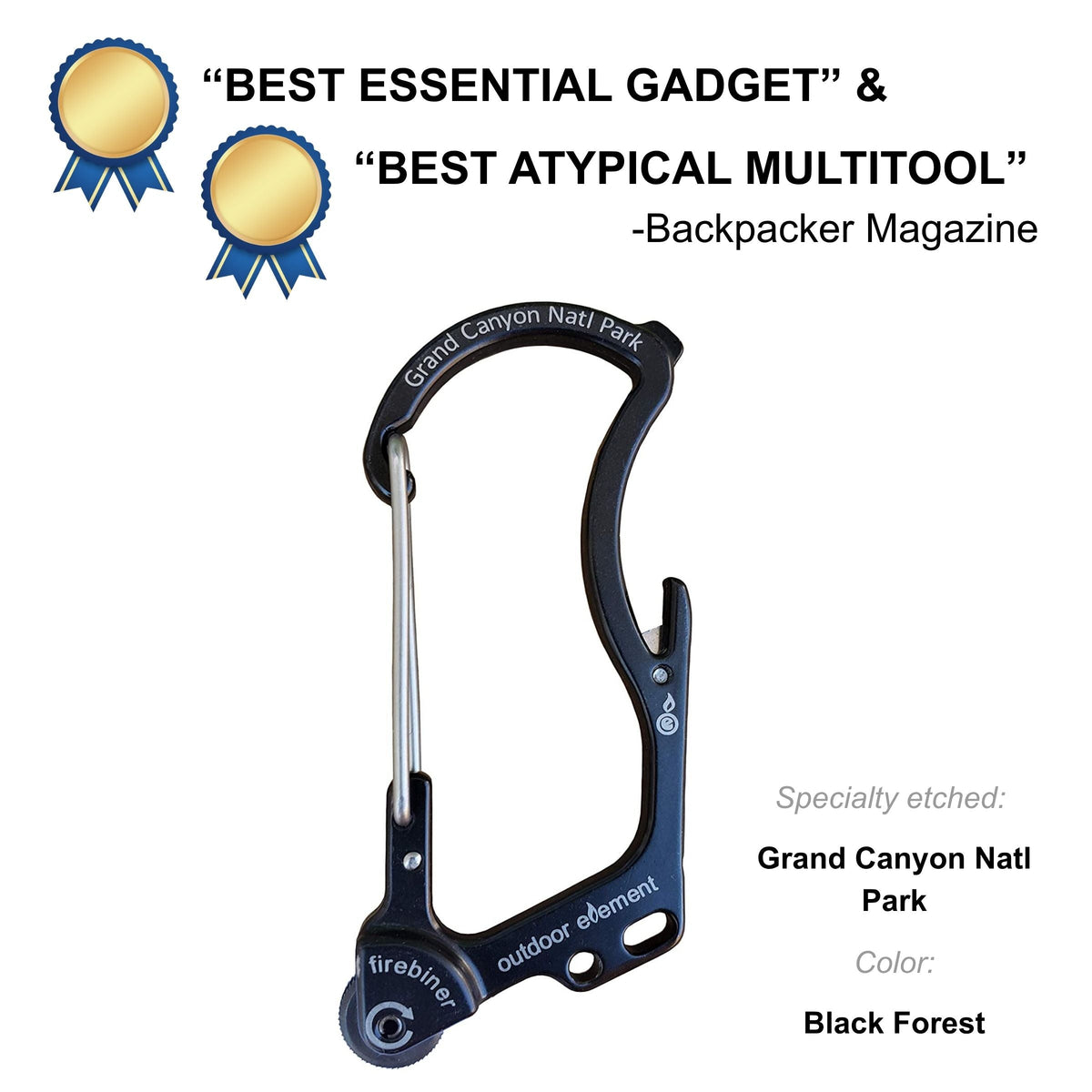 Outdoor Element Firebiner (Specialty Versions)