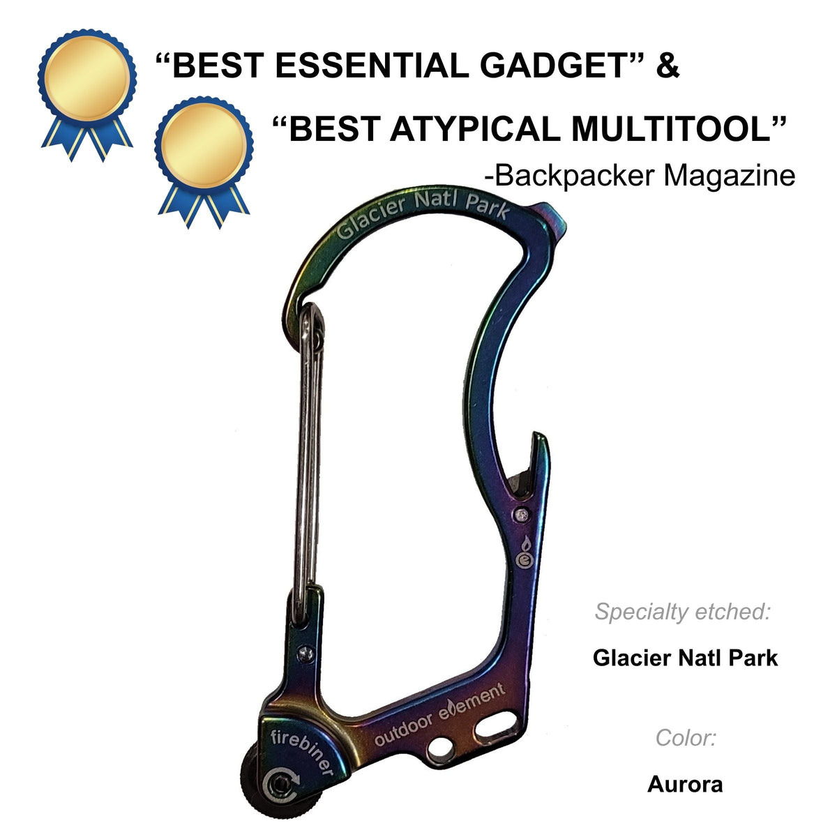 Outdoor Element Firebiner (Specialty Versions)