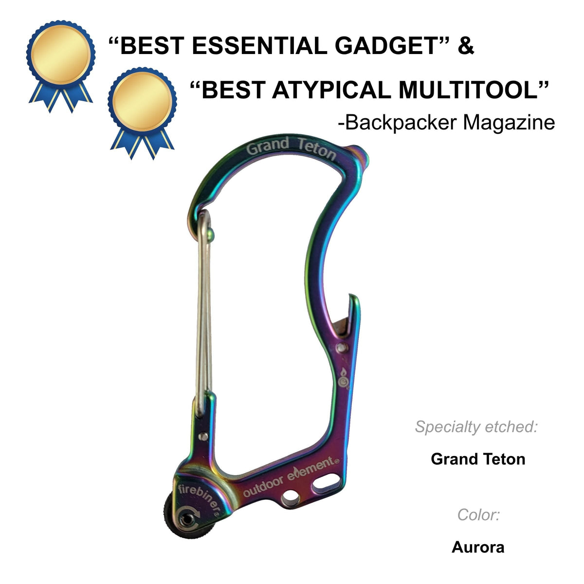 Outdoor Element Firebiner (Specialty Versions)