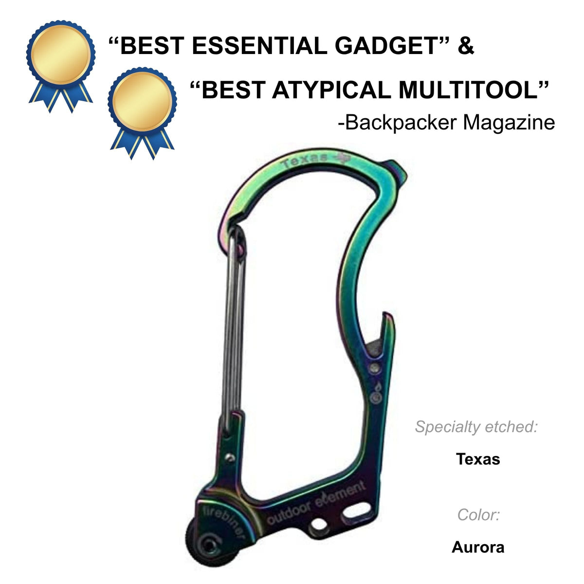 Outdoor Element Firebiner (Specialty Versions)