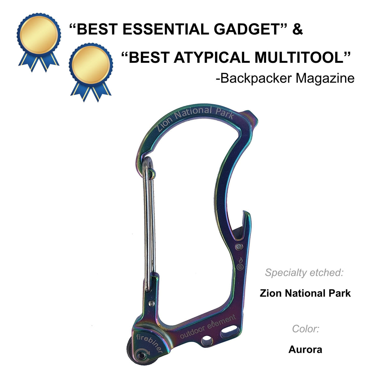 Outdoor Element Firebiner (Specialty Versions)