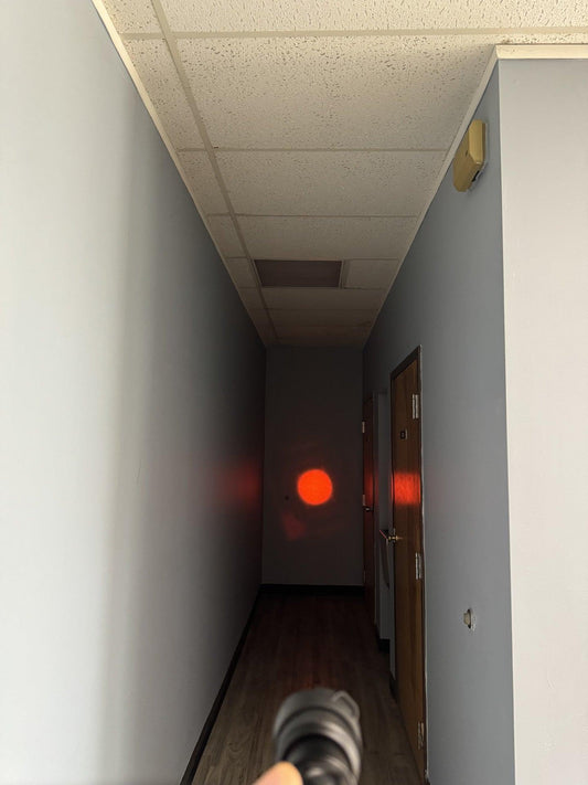 Powertac Red Filter Cover (Cadet/E5/E9G4/E11/E12/M5/M6/WOFT)