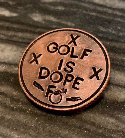 The Golf Gift Box F-Bombs Ball Marker