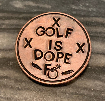 The Golf Gift Box F-Bombs Ball Marker