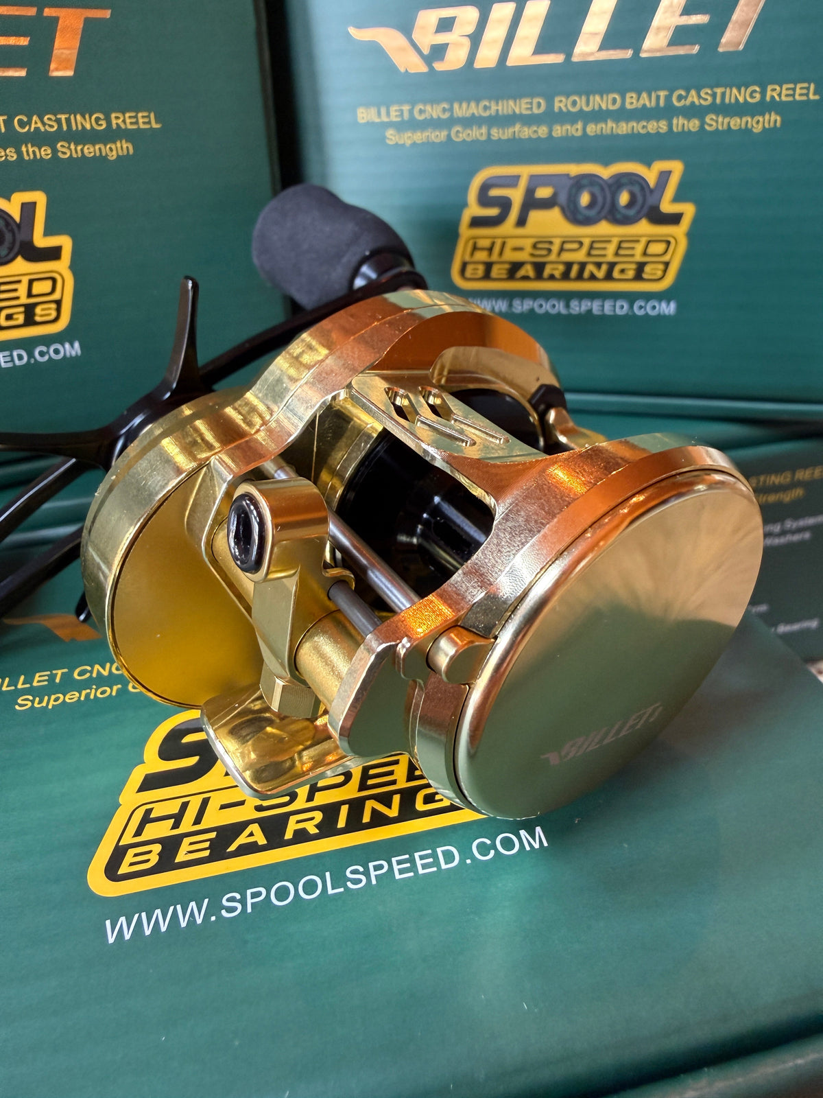 Hi-Speed Spool Speed “Billet” Reel