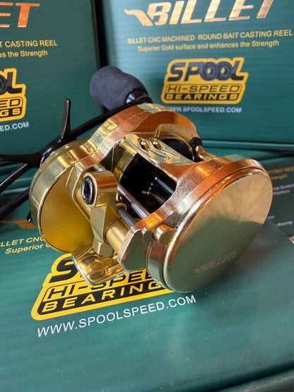 Hi-Speed Spool Speed “Billet” Reel