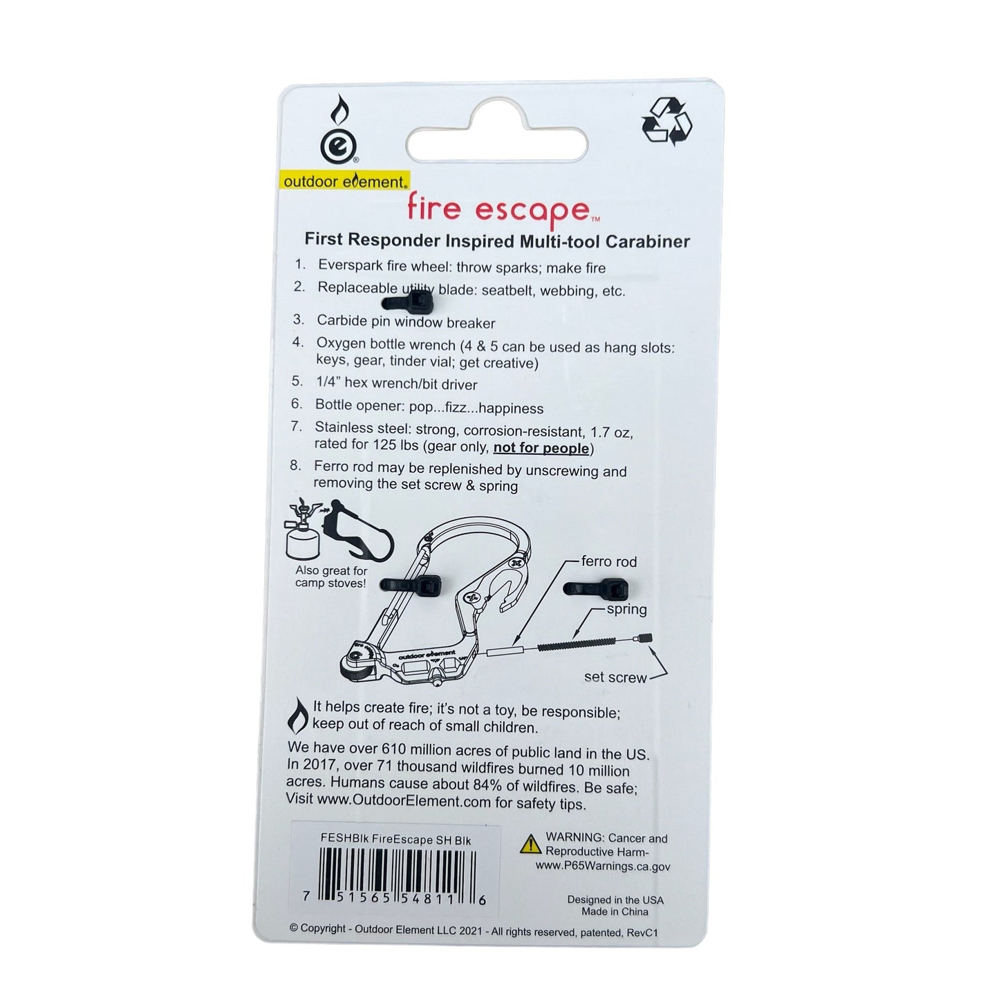 Outdoor Element Fire Escape (Specialty versions)