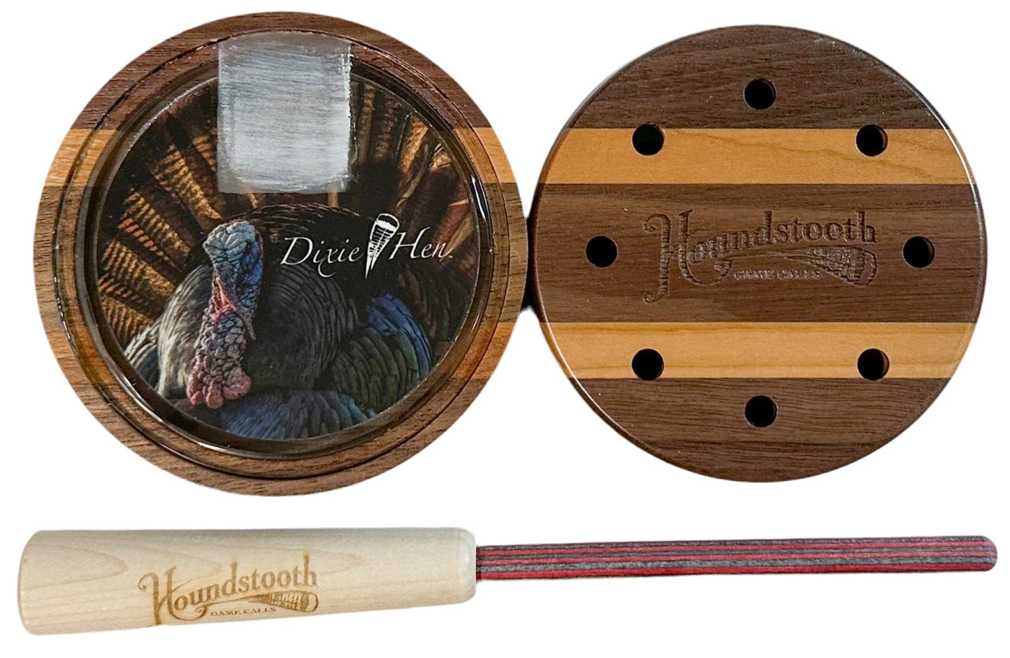 Houndstooth DIXIE HEN™️ Crystal Turkey Call