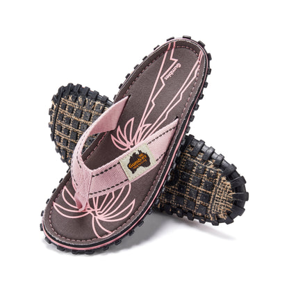 Islander Flip-Flops - Women's - Palm Leaf Grey