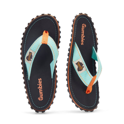 Islander Flip-Flops - Women's - Tricolor Black