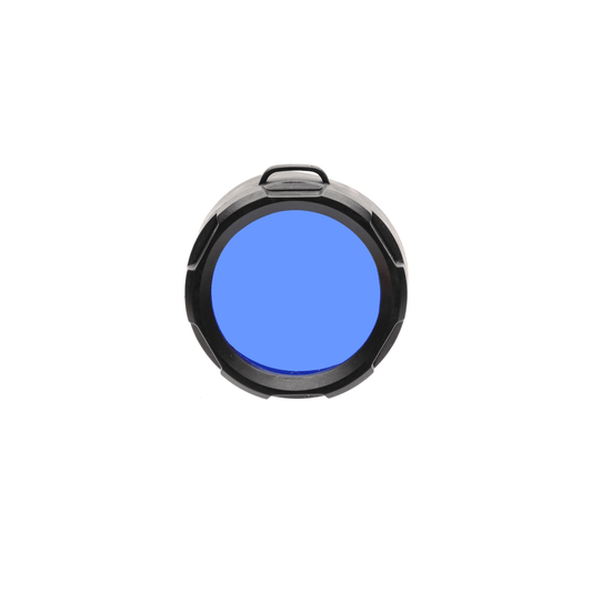 Powertac Blue Filter Cover (Fits: Warrior G3,G4,G4,Reloaded,Flexbeam and Hero Models)