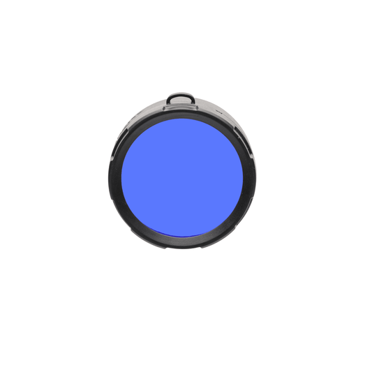 Powertac Blue Filter Cover for Patrolman & Spartacus