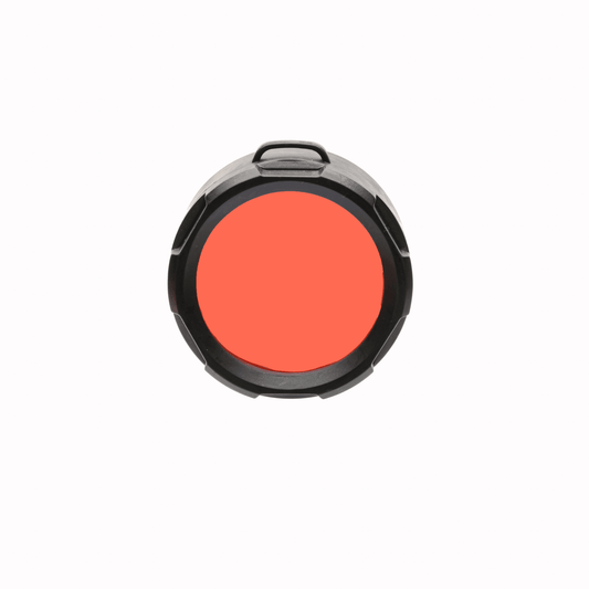 Powertac Red Filter Cover for Patrolman & Spartacus