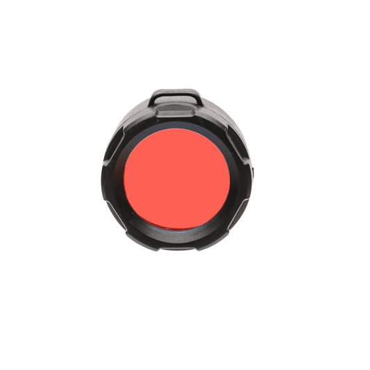 Powertac Red Filter Cover (Fits: Warrior G3,G4,G4,Reloaded,Flexbeam and Hero Models)