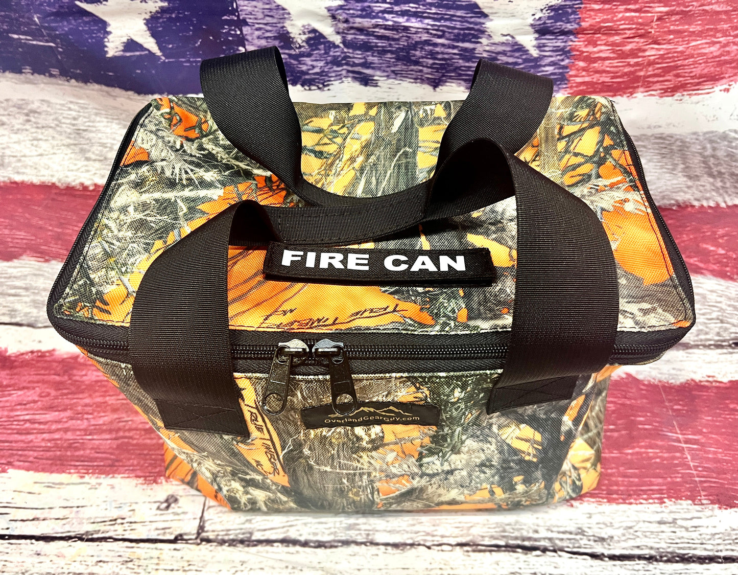 Overland Gear Guy FIRECAN PORTABLE FIRE PIT Carry Bag - IGNIK- Lava Box