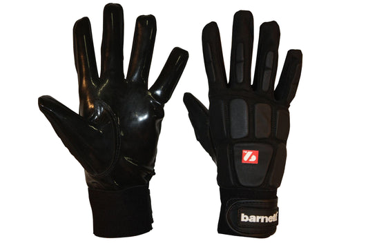 Barnett FKG-03 High level linebacker football gloves, LB,RB,TE, Black