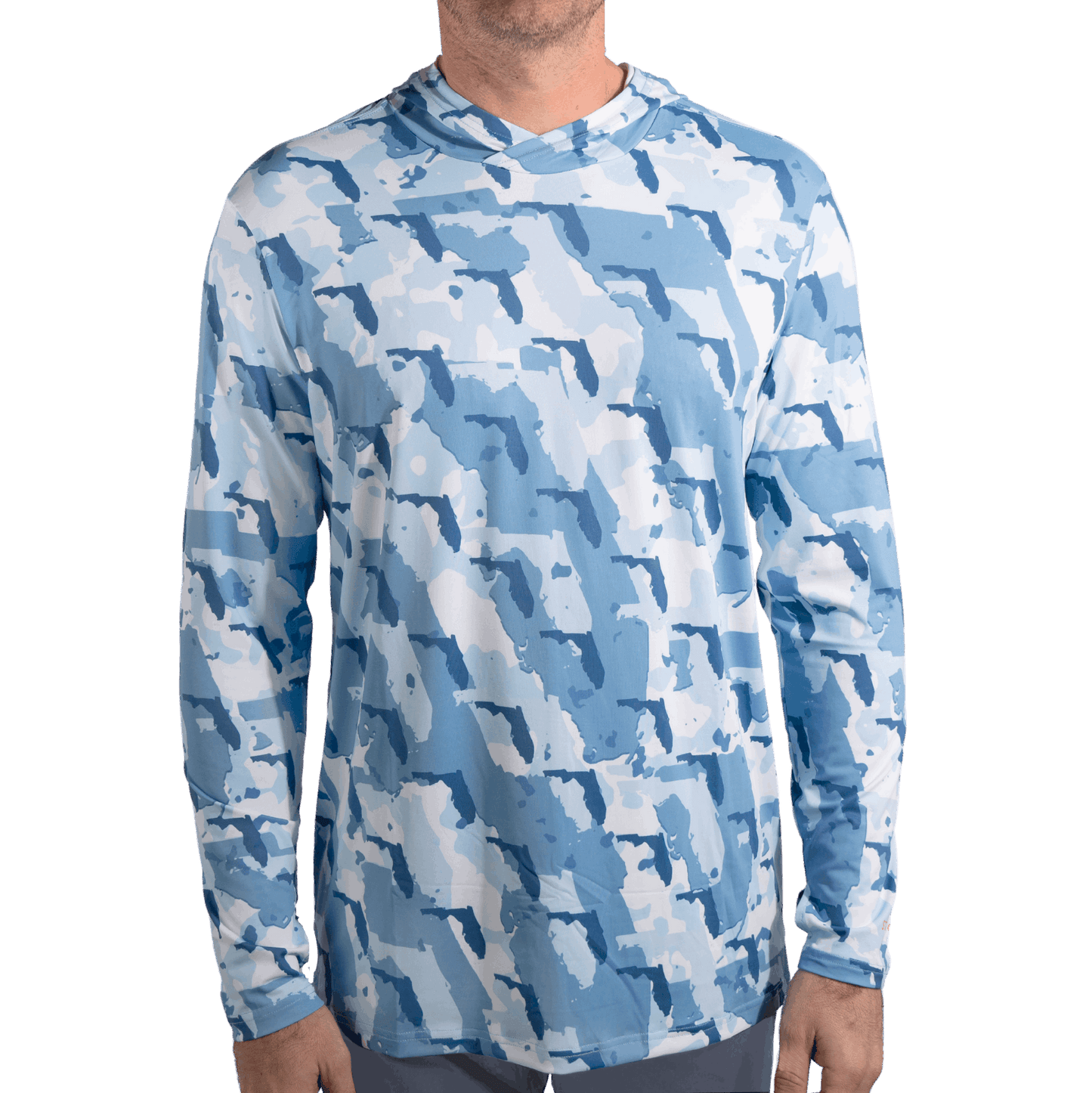 Everyday Outdoors Florida Camo - Fishing Long Sleeve Hoodie