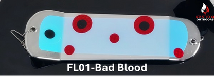 Ice Strong Outdoors - 8.5" Dual Fin Flasher Series - NEW 2026 Colors Released!