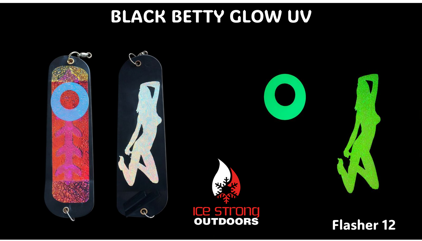 Ice Strong Outdoors - 8.5" Dual Fin Flasher Series - NEW 2026 Colors Released!