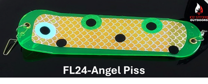 Ice Strong Outdoors - 8.5" Dual Fin Flasher Series - NEW 2026 Colors Released!