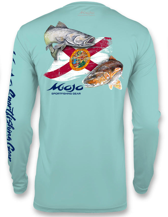 Mojo - Florida Redfish Flag Wireman X
