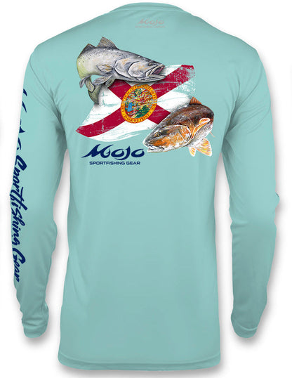 Mojo - Florida Redfish Flag Wireman X