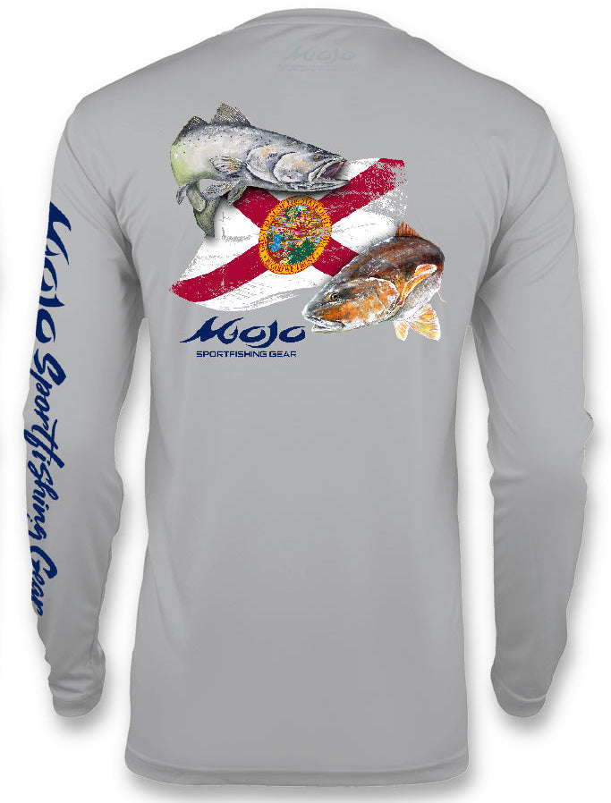 Mojo - Florida Redfish Flag Wireman X