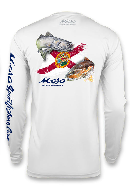 Mojo - Florida Redfish Flag Wireman X