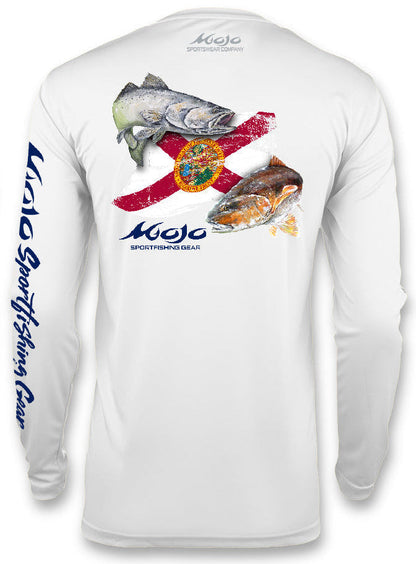 Mojo - Florida Redfish Flag Wireman X