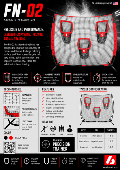 Barnett FN-02 Football Practice Net