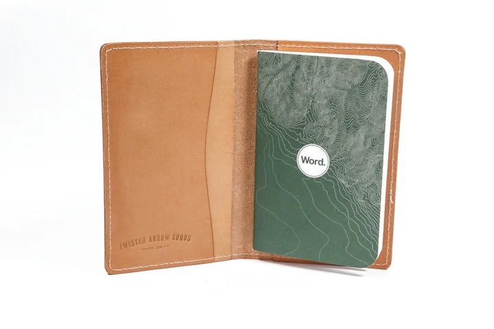 Twisted Arrow Goods Field Notes & Passport Wallet