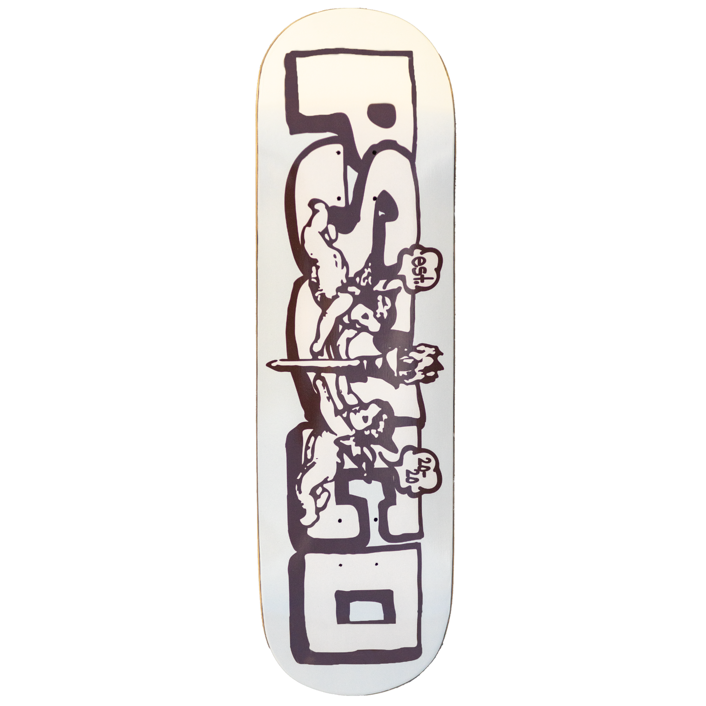 Psyco Skateboards Angel Deck - Full Shape