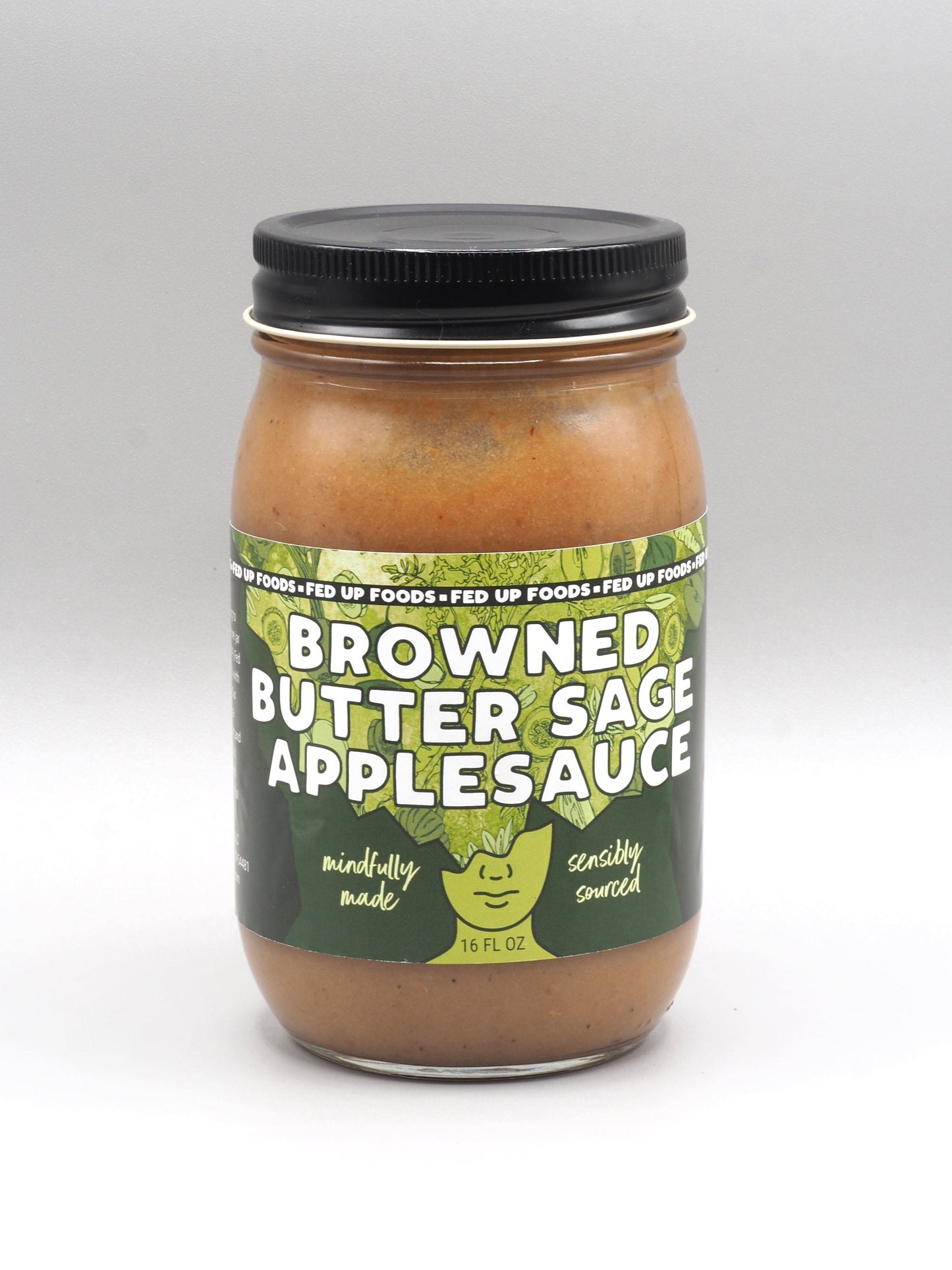 Fed Up Foods Browned Butter Sage Applesauce