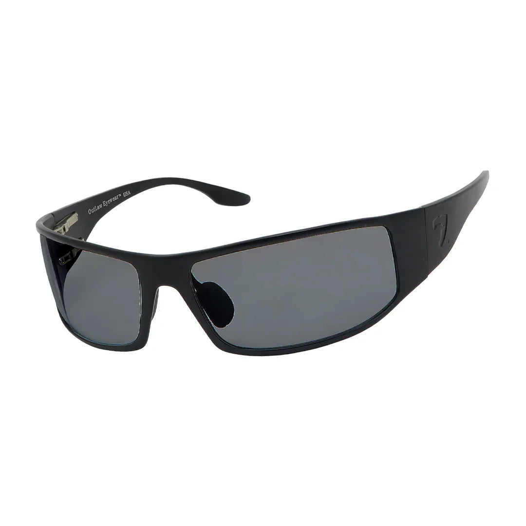 Outlaw Eyewear - Fugitive TAC Ballistic Black / Standard Gray