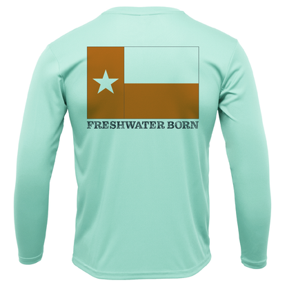 Saltwater Born Austin Freshwater Born Men's Long Sleeve UPF 50+ Dry-Fit Shirt