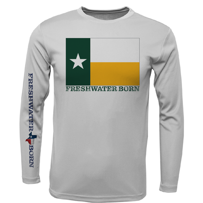 Saltwater Born Baylor Edition Freshwater Born Boy's Long Sleeve UPF 50+ Dry-Fit Shirt