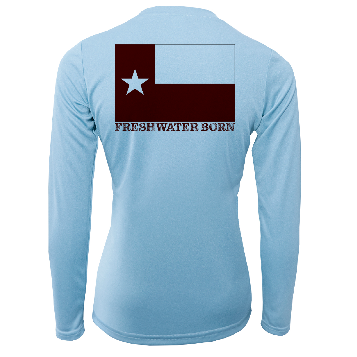 Saltwater Born College Station Freshwater Born Women's Long Sleeve UPF 50+ Dry-Fit Shirt