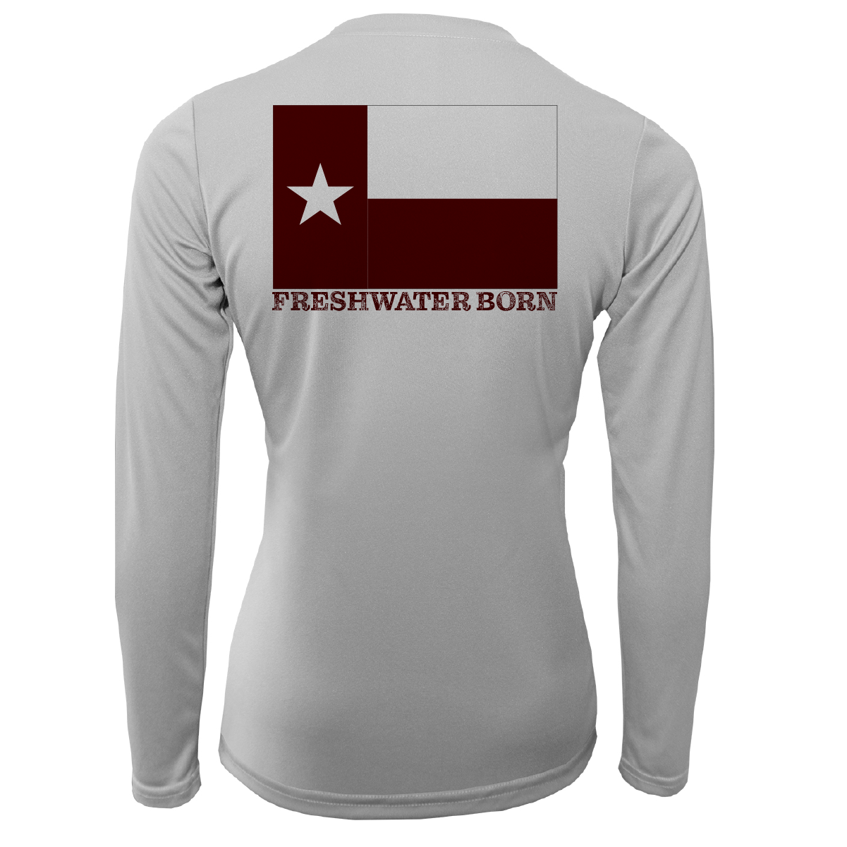 Saltwater Born College Station Freshwater Born Women's Long Sleeve UPF 50+ Dry-Fit Shirt