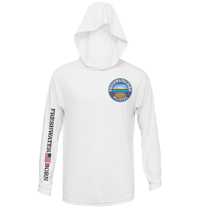 Saltwater Born Florida Freshwater Born "Surrender The Booty" Men's Long Sleeve UPF 50+ Dry-Fit Hoodie