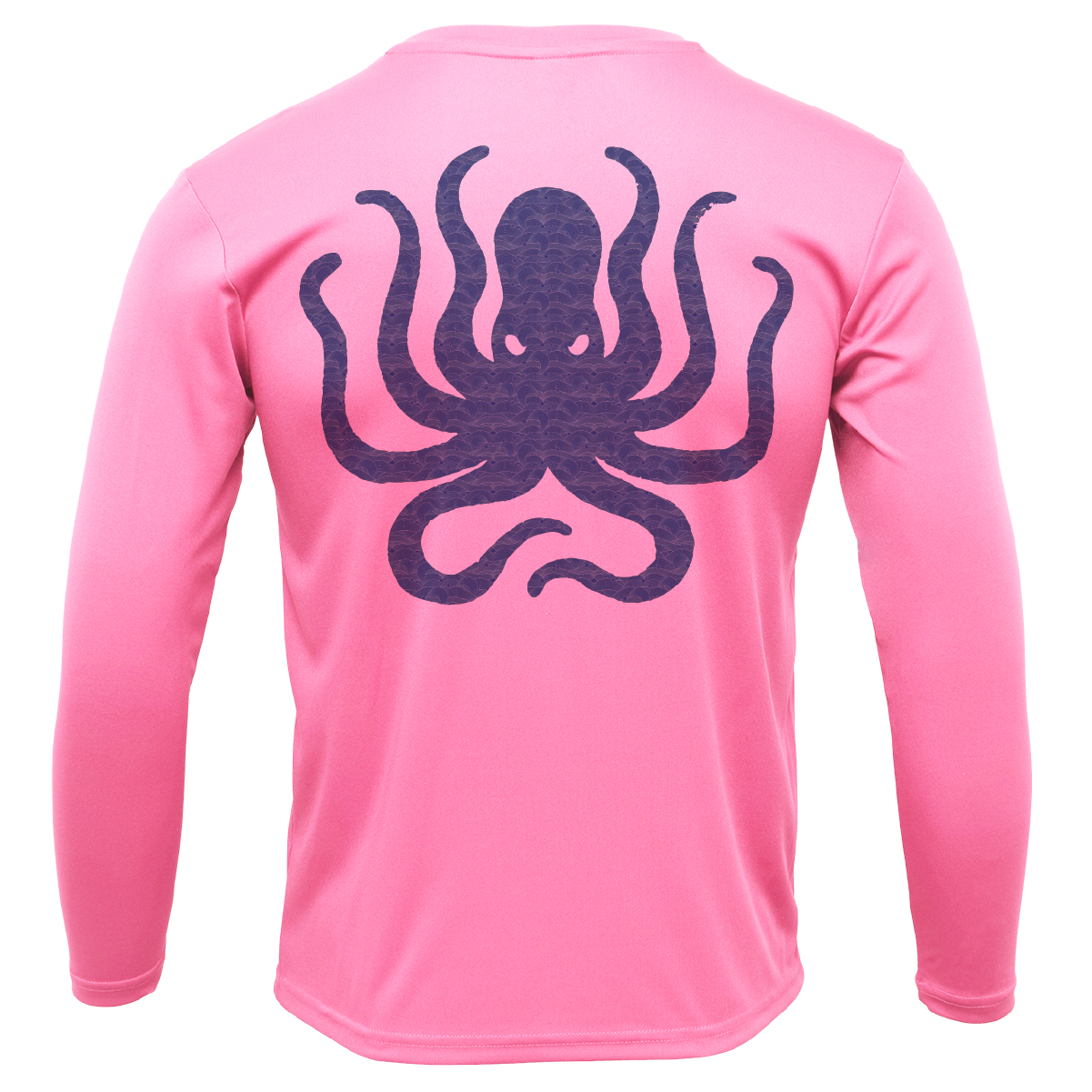 Saltwater Born Florida Freshwater Born Kraken Girl's Long Sleeve UPF 50+ Dry-Fit Shirt
