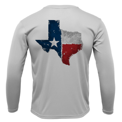 State of Texas Freshwater Born Men's Long Sleeve UPF 50+ Dry-Fit Shirt