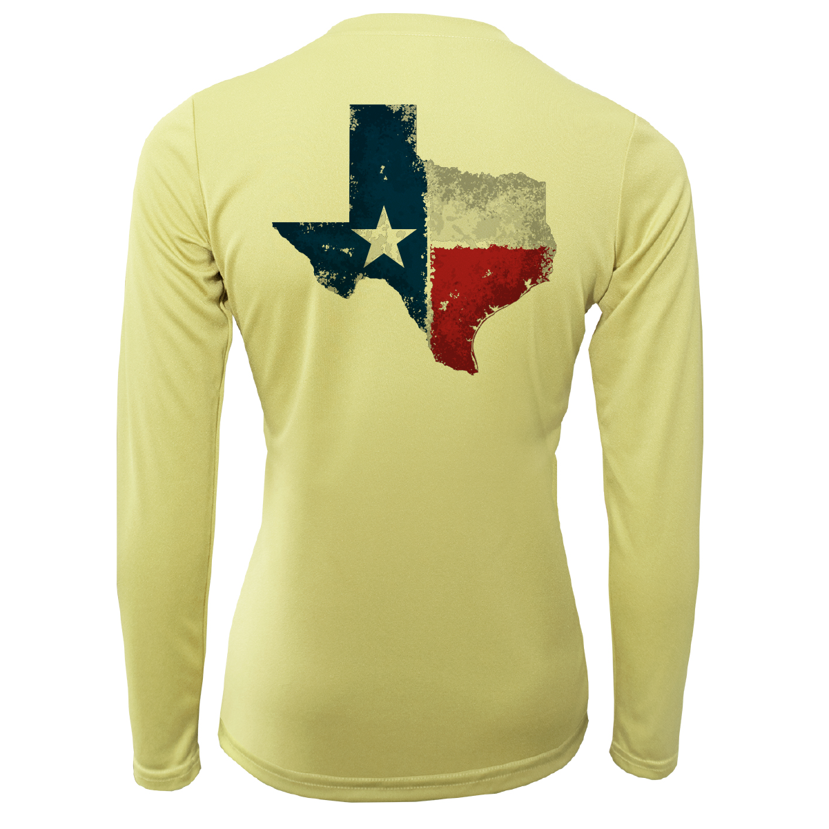 Saltwater Born State of Texas Freshwater Born Women's Long Sleeve UPF 50+ Dry-Fit Shirt