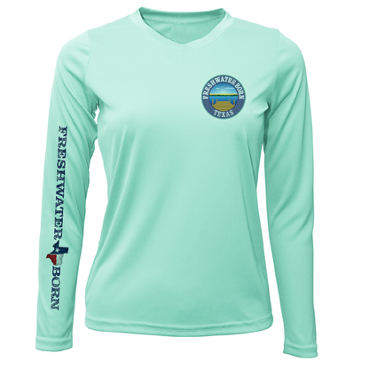 Saltwater Born Austin Freshwater Born Women's Long Sleeve UPF 50+ Dry-Fit Shirt