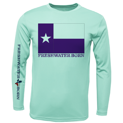 TCU Edition Freshwater Born Men's Long Sleeve UPF 50+ Dry-Fit Shirt