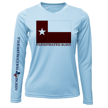 Saltwater Born Texas A&M Edition Freshwater Born Women's Long Sleeve UPF 50+ Dry-Fit Shirt