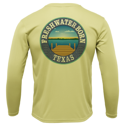 Texas A&M Edition Freshwater Born Men's Long Sleeve UPF 50+ Dry-Fit Shirt