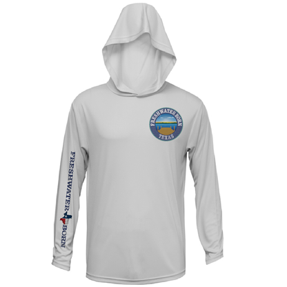 Saltwater Born Texas Freshwater Born "Surrender The Booty" Men's Long Sleeve UPF 50+ Dry-Fit Hoodie