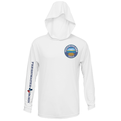 Saltwater Born Texas Freshwater Born "Surrender The Booty" Men's Long Sleeve UPF 50+ Dry-Fit Hoodie