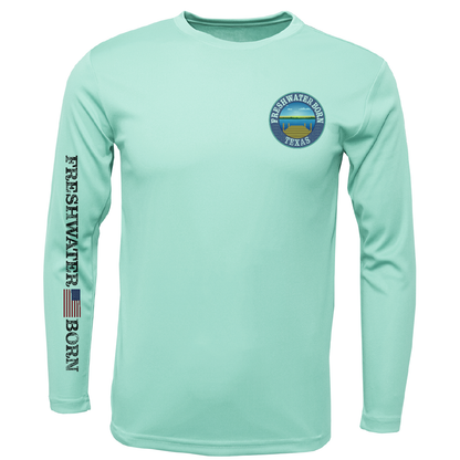 Texas Freshwater Born "Surrender The Booty" Boy's Long Sleeve UPF 50+ Dry-Fit Shirt