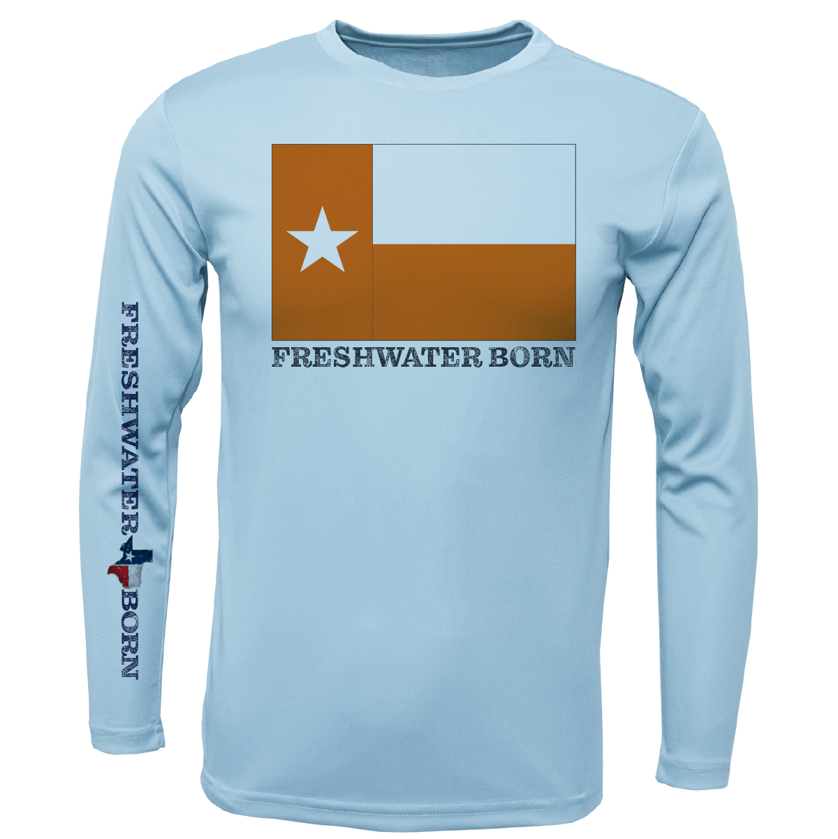 UT Edition Freshwater Born Men's Long Sleeve UPF 50+ Dry-Fit Shirt